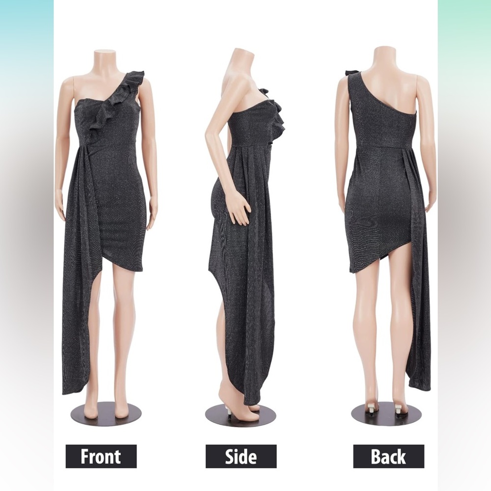 Sexy one shoulder dress
